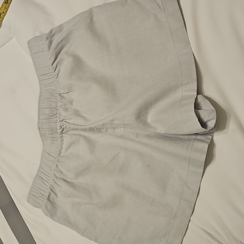 Hollister Women's ELLA Linen Blend XS Shorts - Picture 13 of 14